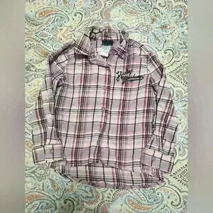 Harley Davidson long sleeve girl button down shirt